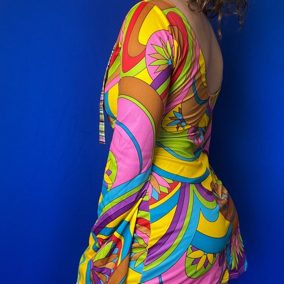 Mini hippie style dress - Picture 4 of 4